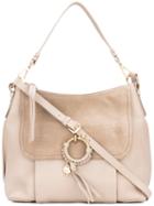 See By Chloé 'hana' Shoulder Bag, Women's, Nude/neutrals, Cotton/calf Leather