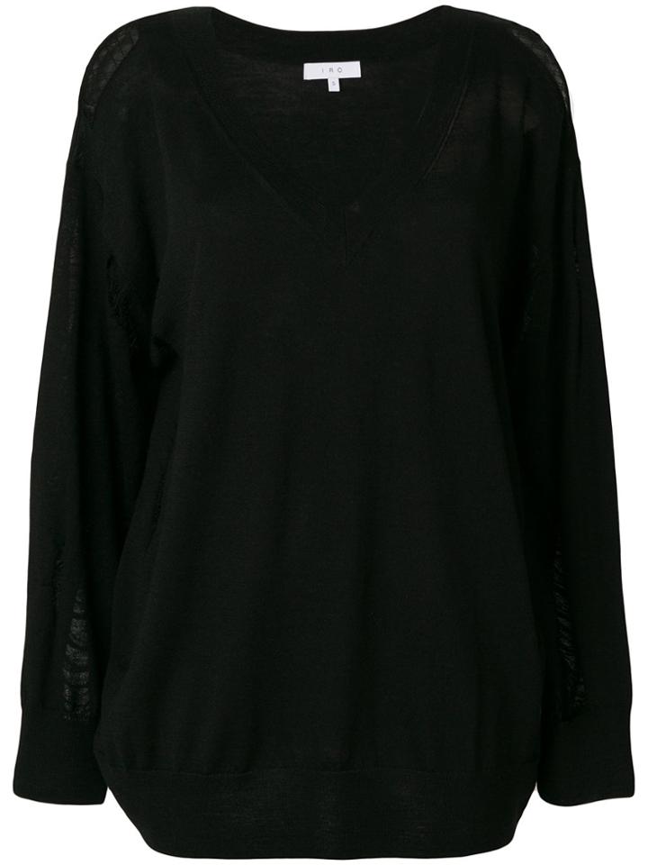 Iro Sadja Jumper - Black