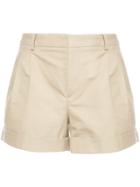 Saint Laurent Tailored Fitted Shorts - Brown