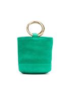 Simon Miller Green Leather Bonsai Mini Bag