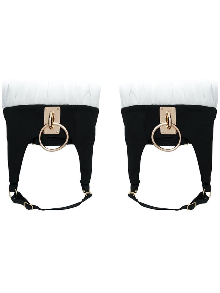 Murmur Maid Ankle Bracelets - Black