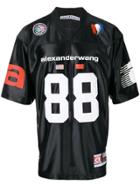 Alexander Wang Oversized '88' Logo Jersey - Black