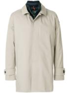 Rrd Concealed Front Coat - Nude & Neutrals