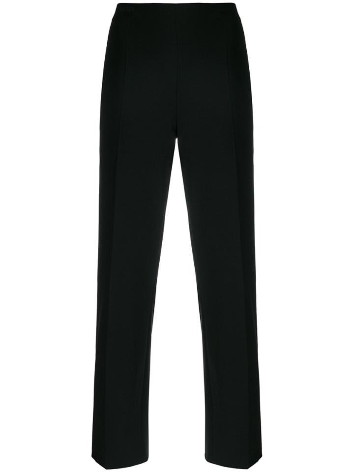 Fendi High-waist Tailored Trousers - Black