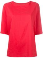 Toogood - Boxy T-shirt - Women - Cotton - 1, Women's, Red, Cotton