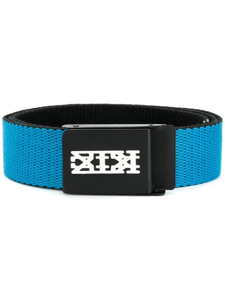 Ktz Logo Buckle Belt - Blue