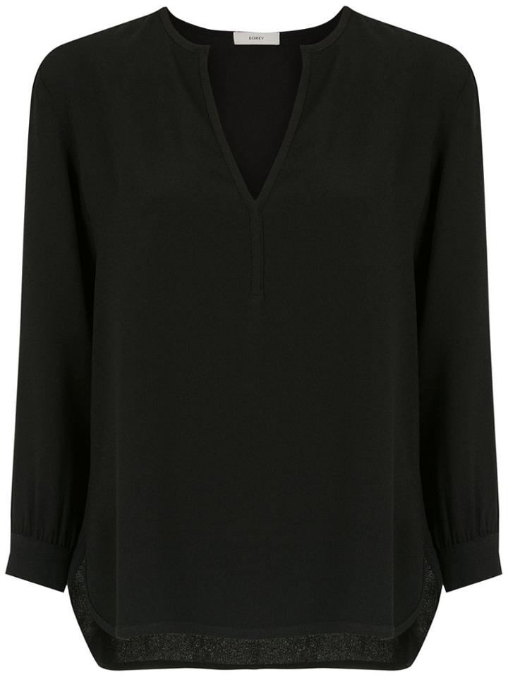 Egrey Long Sleeved Top - Black