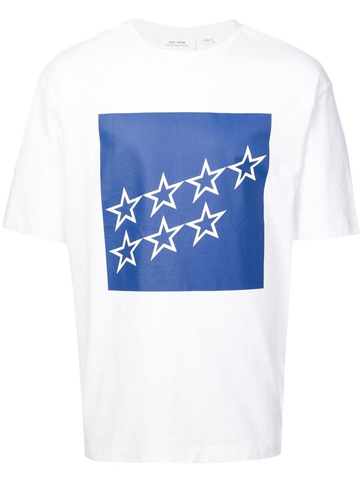 Calvin Klein 205w39nyc Star Print T-shirt - White