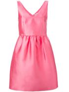 P.a.r.o.s.h. V-neck Sleeveless Dress - Pink & Purple
