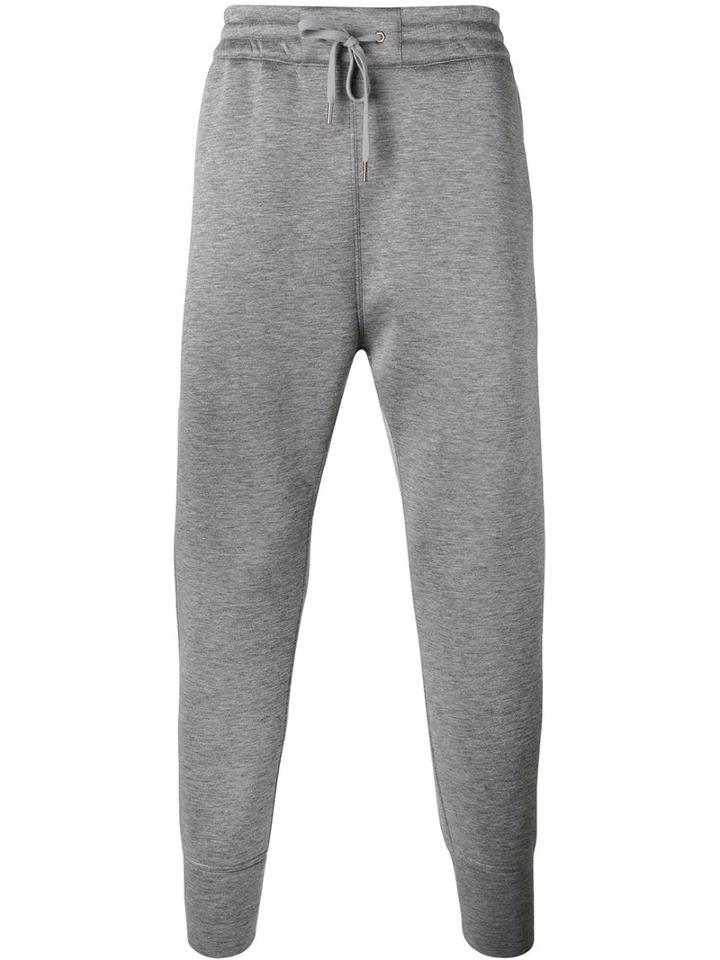 Helmut Lang - Curved Leg Sweatpants - Men - Modal - S, Grey, Modal