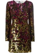 Roberto Cavalli Open Back Sequin Dress