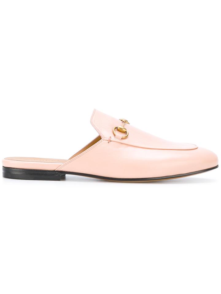 Gucci Princetown Slippers - Pink & Purple