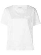 Moncler Embroidered Pocket T-shirt - White