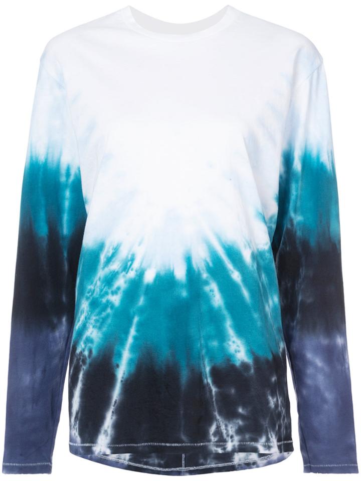 Baja East Tie Dye T-shirt - Blue