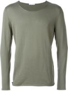 Société Anonyme Round Neck Sweater, Adult Unisex, Size: Xs, Green, Cotton