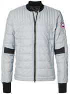 Canada Goose Padded Zipped Jacket - Grey