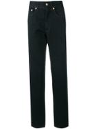 Versace Pre-owned 1990's Straight Leg Jeans - Black