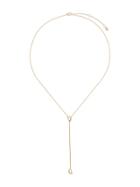 Astley Clarke 14kt Yellow Gold Mini Vela Diamond Lariat Necklace