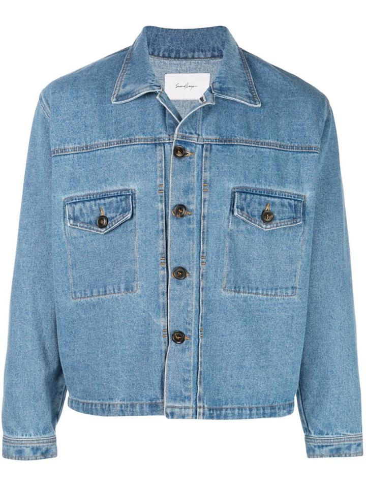 Second/layer Indigo Denim Jacket - Blue
