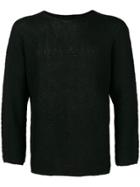 Homme Plissé Issey Miyake Knitted Sweater - Black