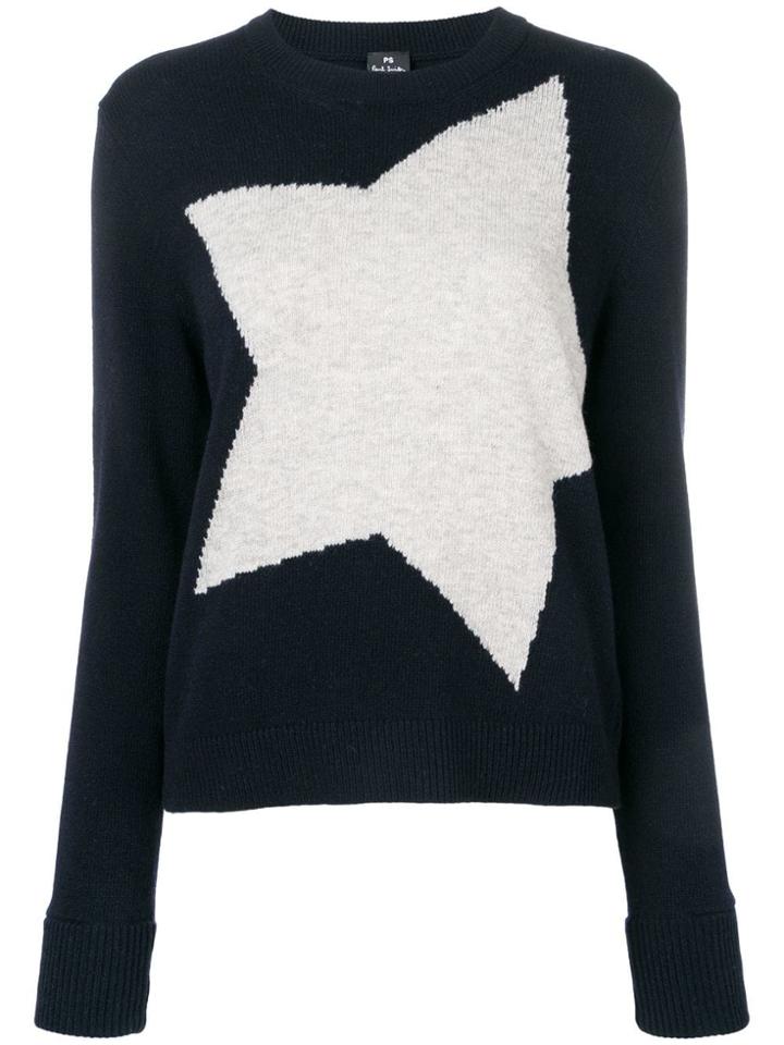 Ps Paul Smith Star Jumper - Blue