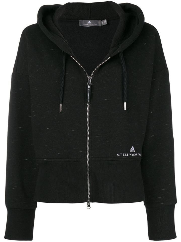 Adidas By Stella Mccartney Essentials Zipped Hoodie - Black