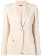 Max Mara Studio Single Breasted Blazer - Brown