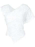 Vivienne Westwood Asymmetric Lace Top - White