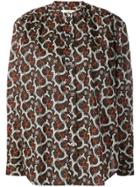 Isabel Marant Étoile Floral Embroidered Blouse - Brown