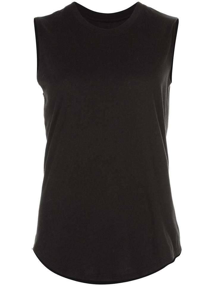 Raquel Allegra Classic Tank Top, Women's, Size: 3, Black, Cotton/polyester