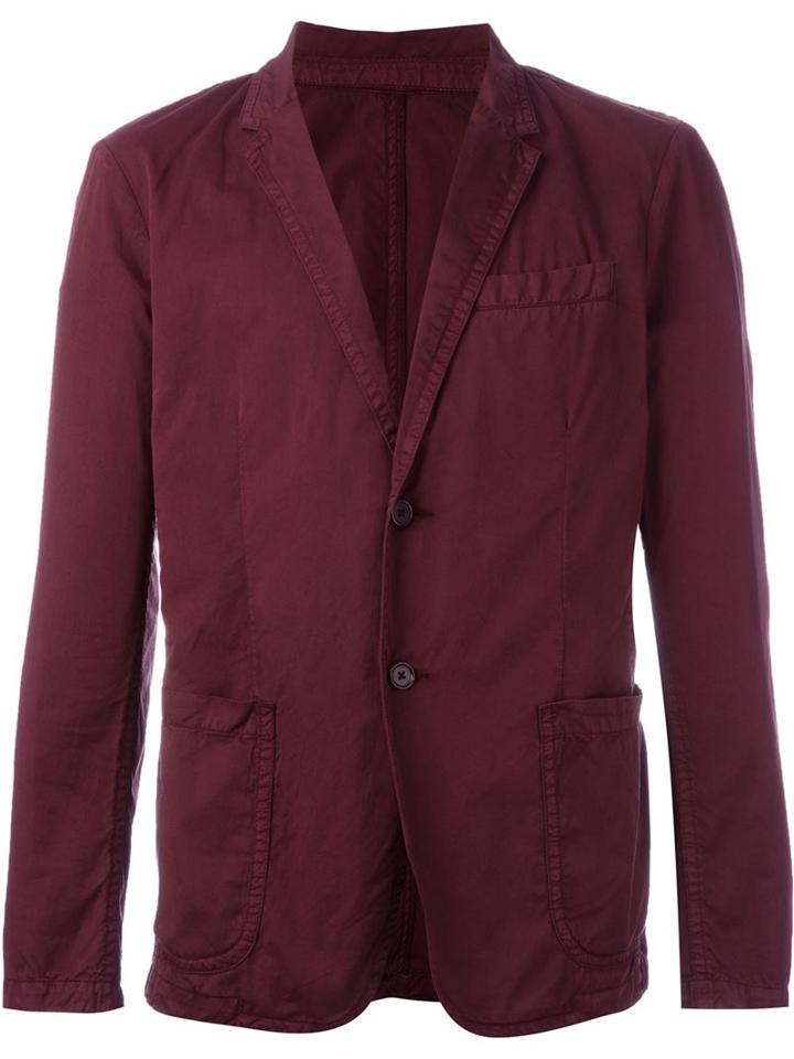 Joseph Venice Blazer, Men's, Size: Xl, Red, Cotton