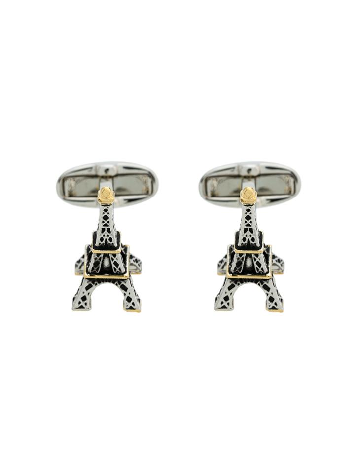 Paul Smith Eiffel Tower Cufflinks - Metallic