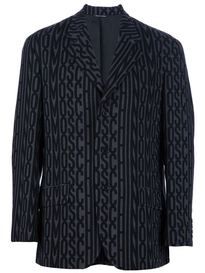 Moschino Vintage Printed Suit