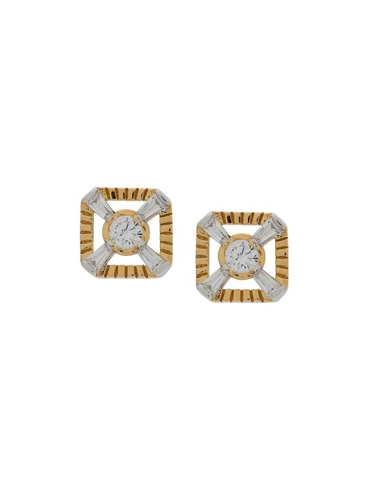 V Jewellery Eleanor Studs - Gold