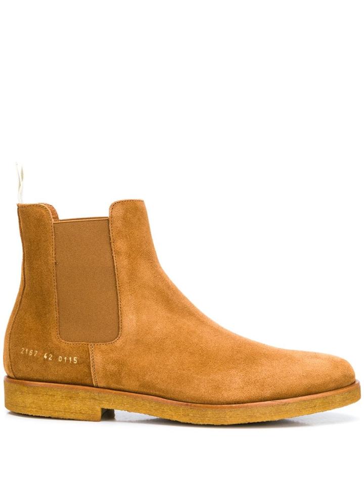 Common Projects Desert Chelsea Boots - Brown