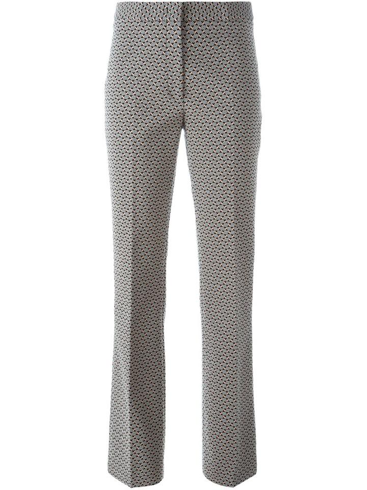 Etro Abstract Print Flared Trousers