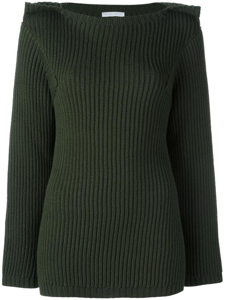 Société Anonyme 'scarf' Pullover, Women's, Size: 2, Green, Merino