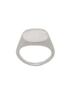 Jil Sander Antique-effect Ring - Silver