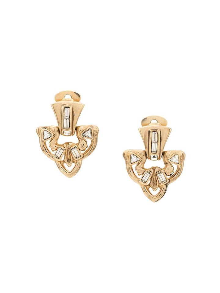 Yves Saint Laurent Pre-owned Clip-on Earrings - Gold