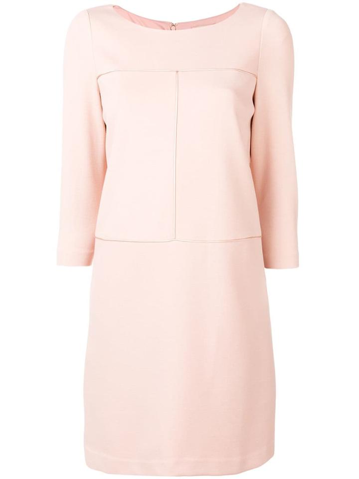 Twin-set Straight Shift Dress - Pink