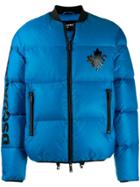 Dsquared2 Vintage Puffer Jacket - Blue