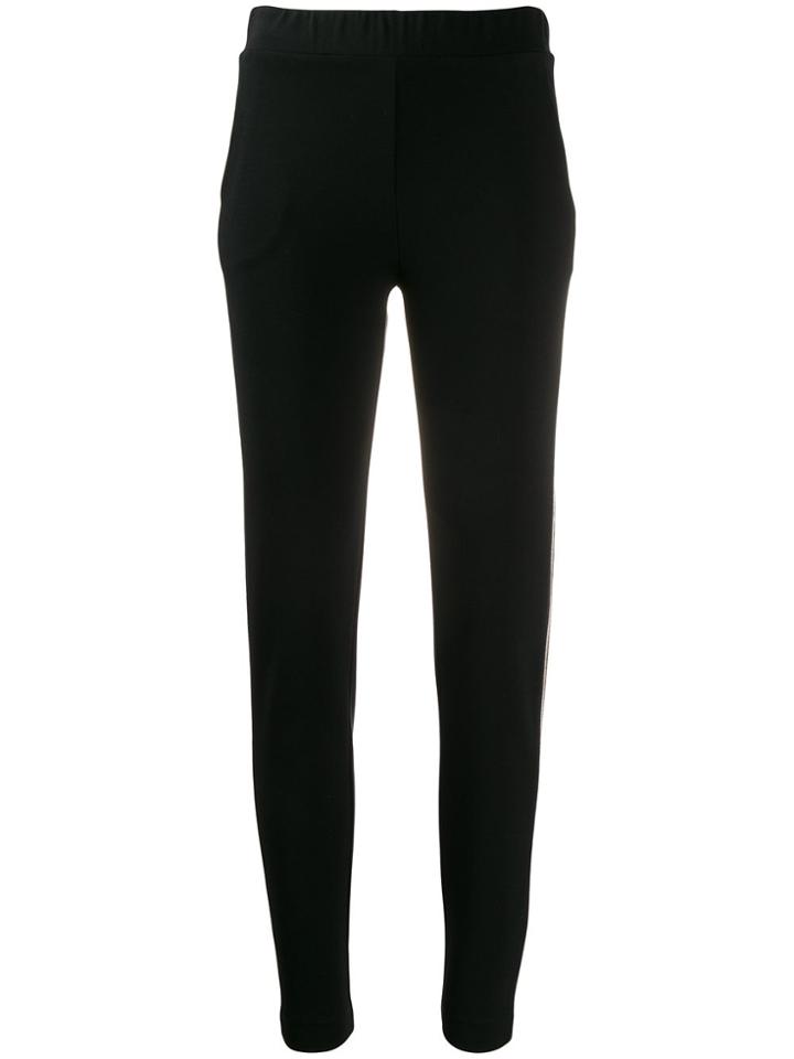 D.exterior Stripe Detail Track Pants - Black