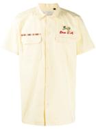 Deus Ex Machina Embroidered Logo Shirt - Neutrals