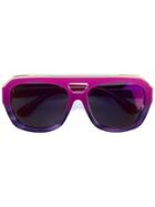 Dax Gabler 'n&deg;04' Sunglasses - Pink & Purple