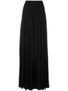 Marco De Vincenzo Pleated Palazzo Pants, Women's, Size: 42, Black, Acetate/viscose