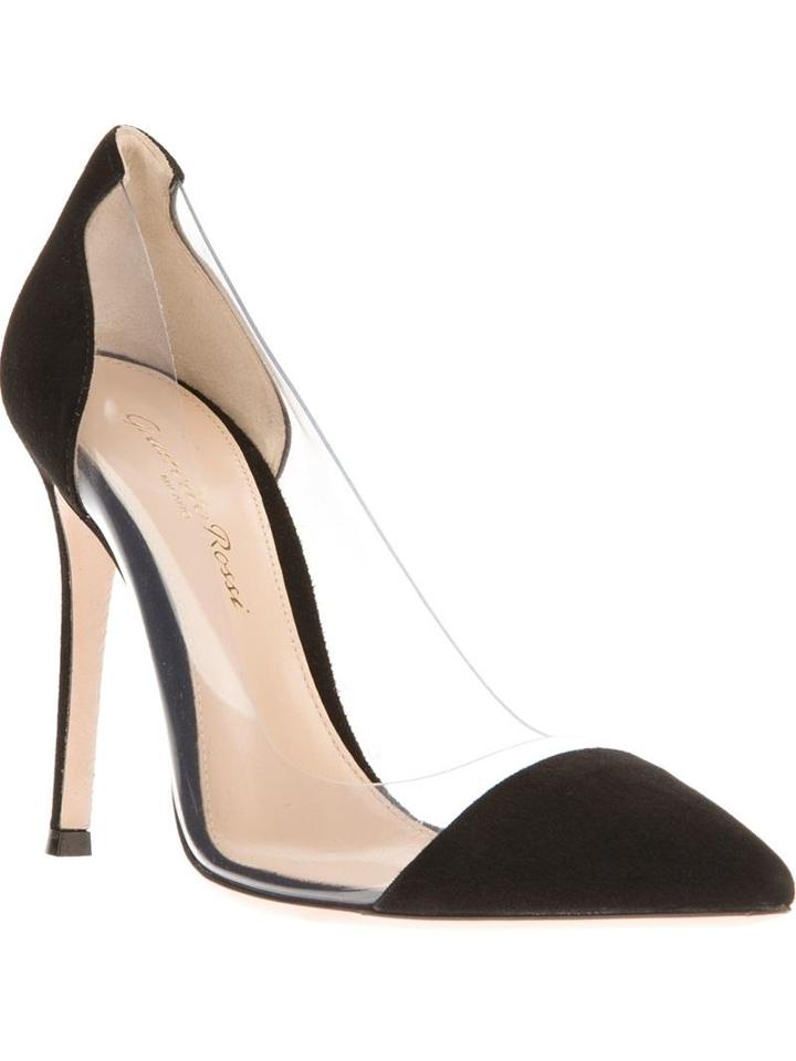 Gianvito Rossi Perspex Detail Pumps