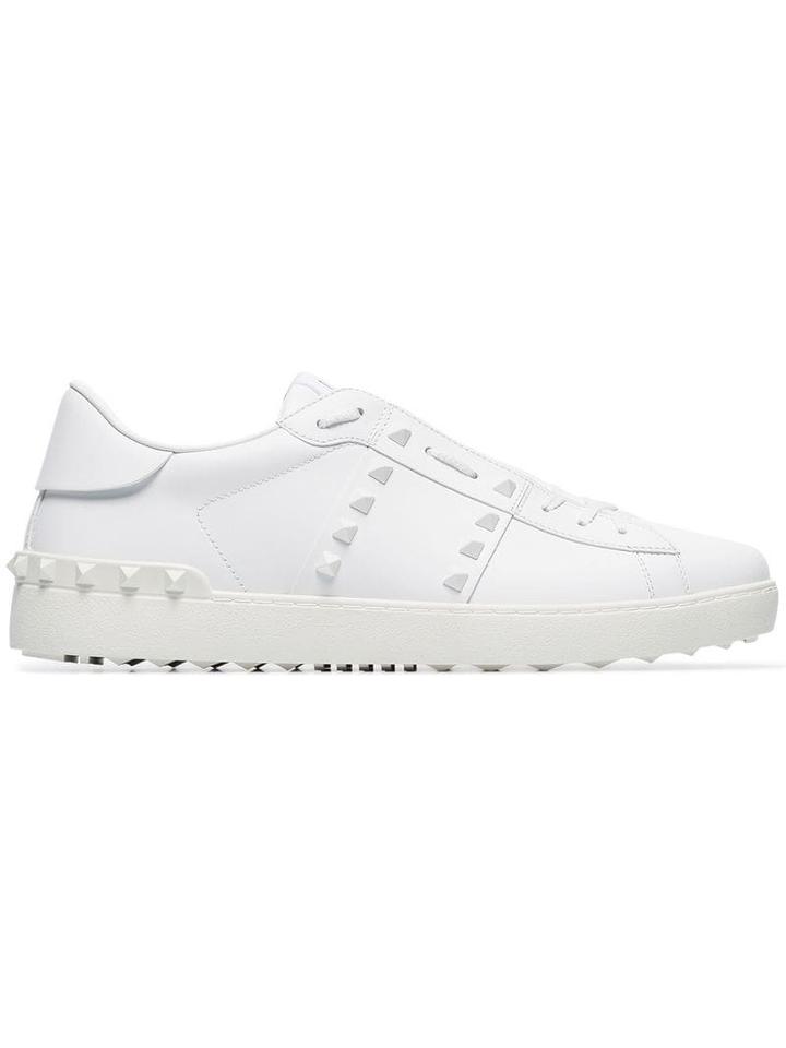 Valentino Valentino Garavani Rockstud Low-top Sneakers - White