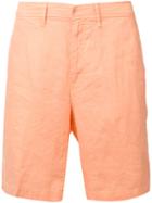 Onia Abe Linen Shorts, Men's, Size: 36, Yellow/orange, Linen/flax