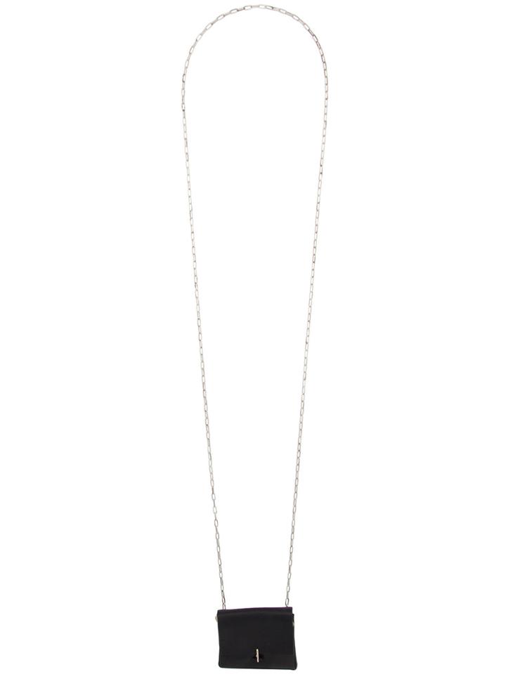 Ma+ Pouch Pendant Necklace - Metallic