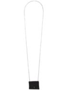 Ma+ Pouch Pendant Necklace - Metallic
